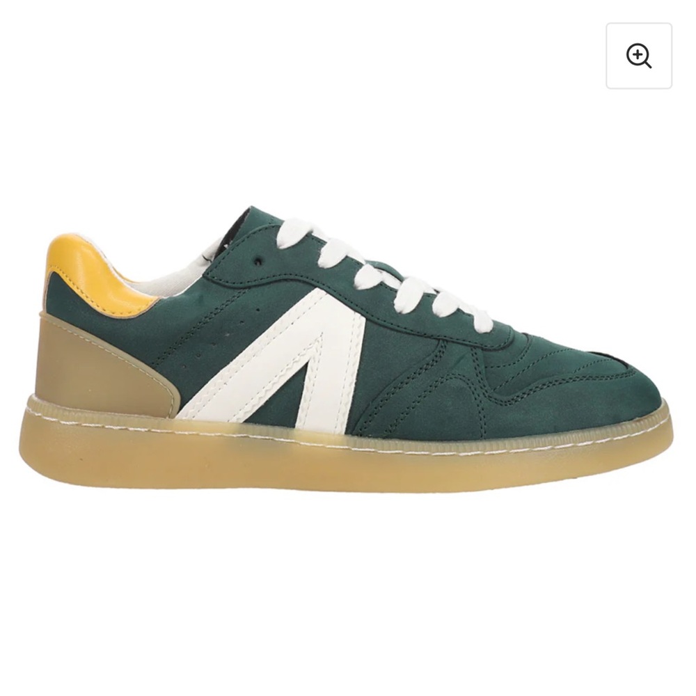 MIA Green and Yellow Sneakers with White Accents